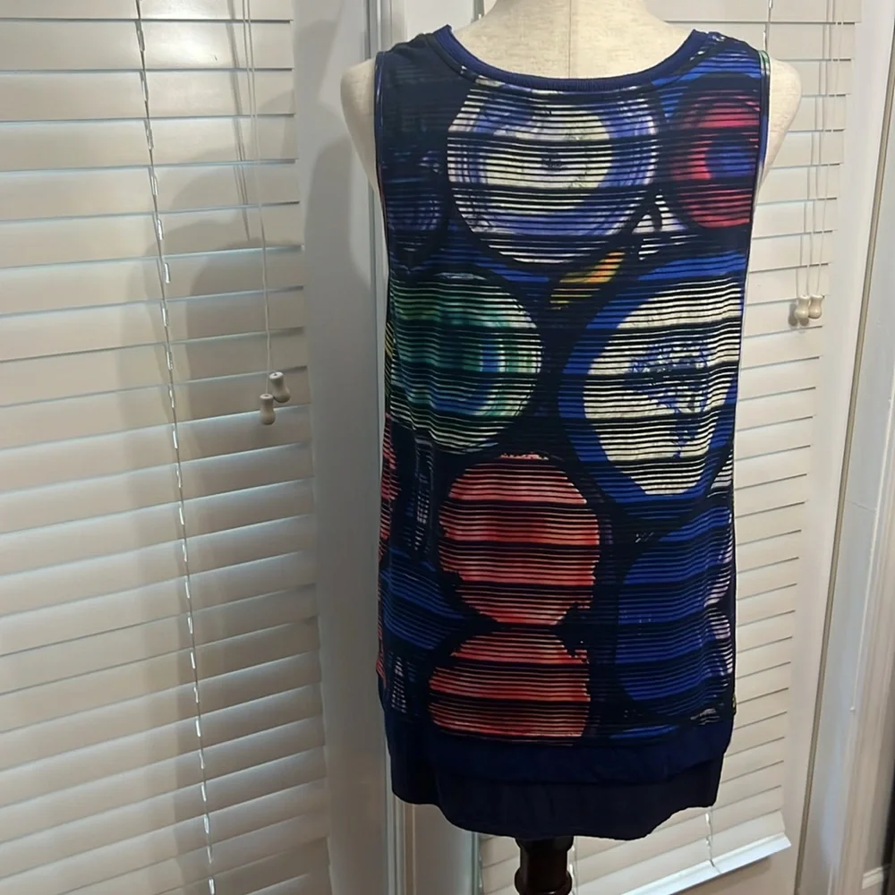 Desigual Striped Tank Top - Picture 5 of 8